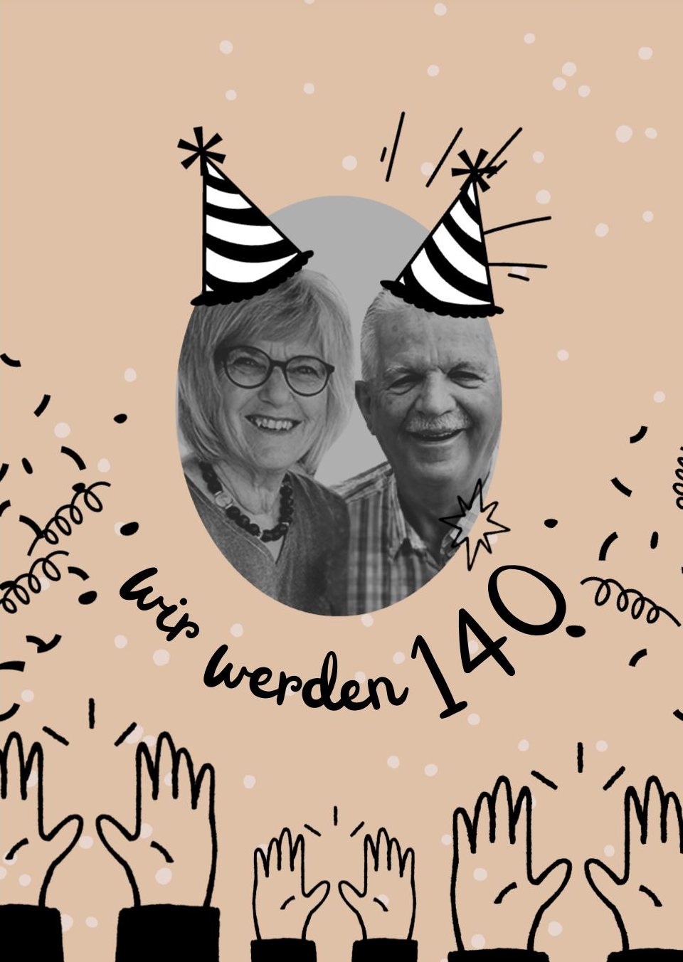 Brigitte & Thuri: Wir werden 140